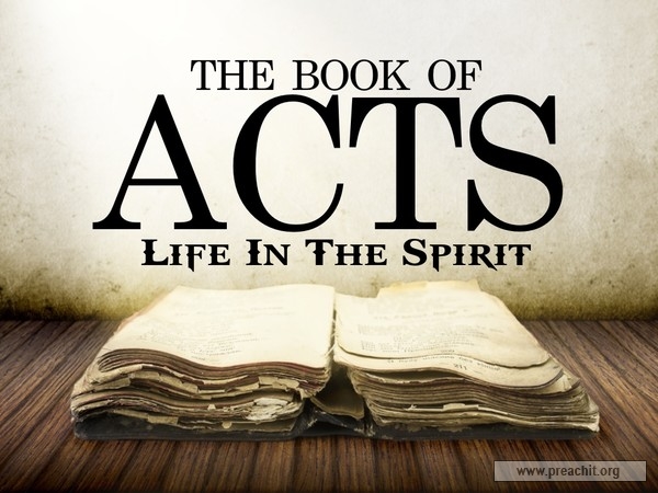 A Study on the book of Acts Chapter 2 - First Baptist Church First ...