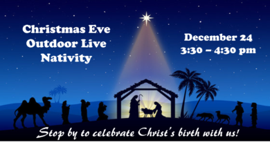 Christmas Eve Outdoor Live Nativity
