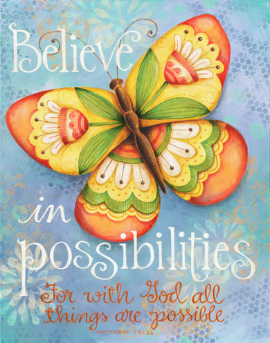 “Believe Like Jesus: Believe in Possibilities!” Sermon by Rev. Betsy Perkins, 5-30-2021