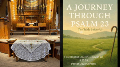 5.25.25 Psalm 23 – Week 5 – The table before us